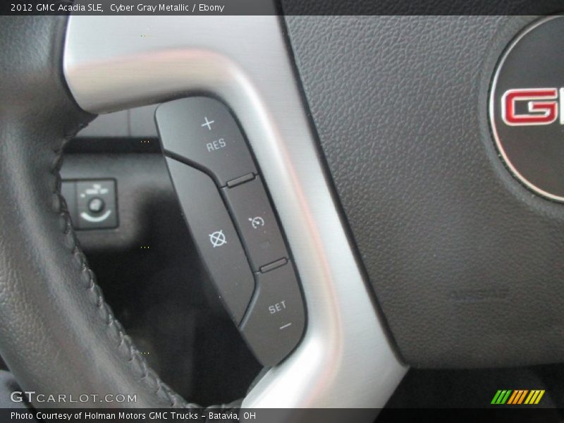 Controls of 2012 Acadia SLE