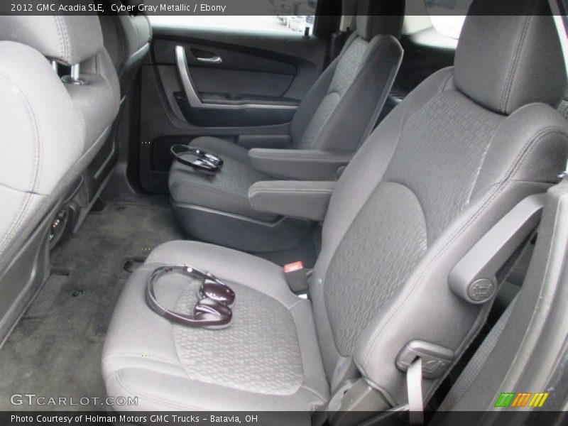 Rear Seat of 2012 Acadia SLE