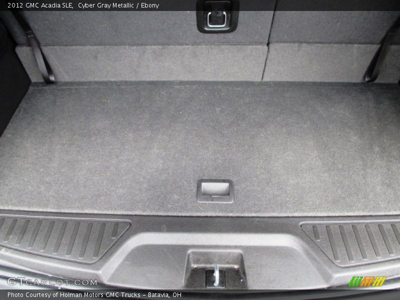 Cyber Gray Metallic / Ebony 2012 GMC Acadia SLE
