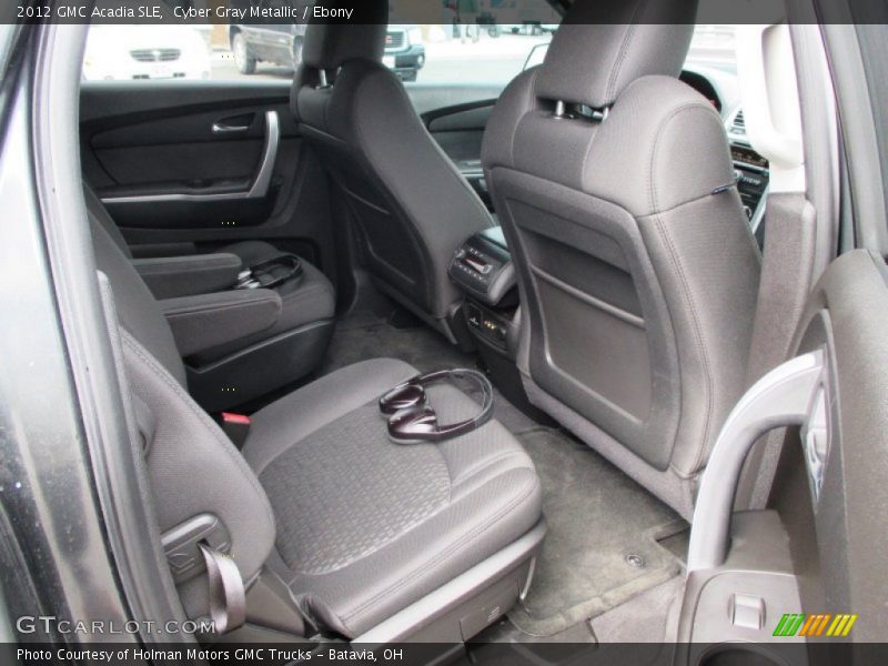 Cyber Gray Metallic / Ebony 2012 GMC Acadia SLE