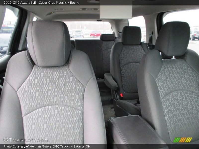 Cyber Gray Metallic / Ebony 2012 GMC Acadia SLE