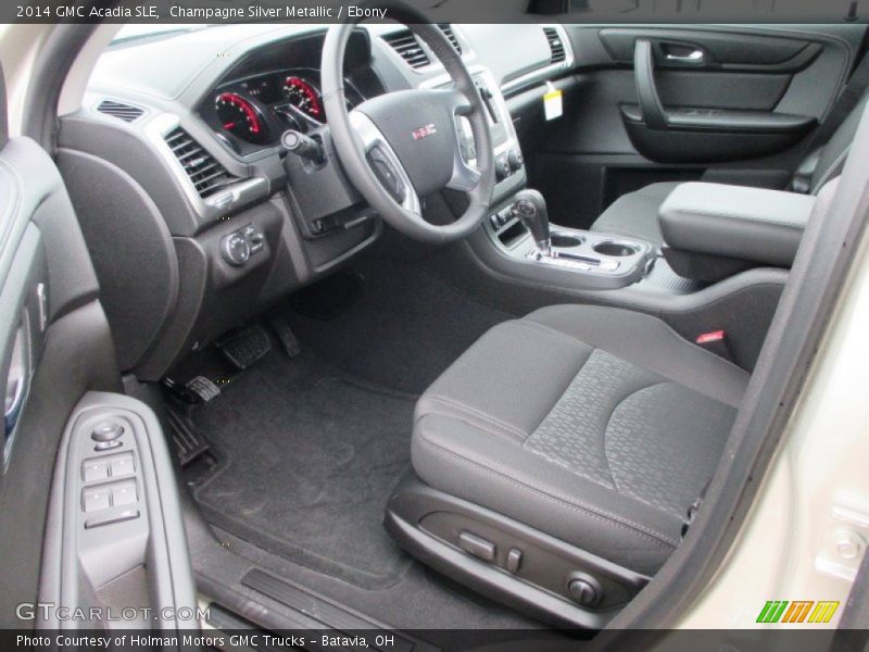 Champagne Silver Metallic / Ebony 2014 GMC Acadia SLE