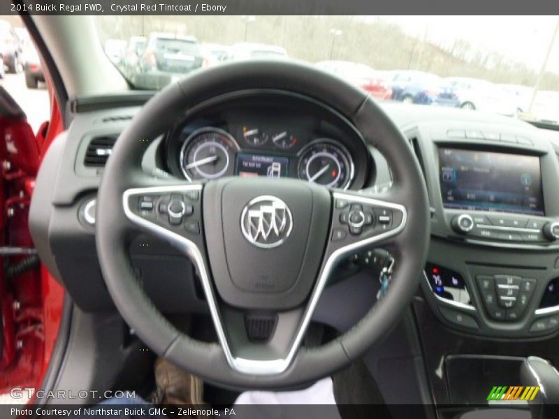 Crystal Red Tintcoat / Ebony 2014 Buick Regal FWD