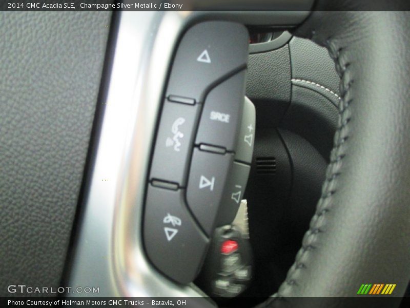 Champagne Silver Metallic / Ebony 2014 GMC Acadia SLE