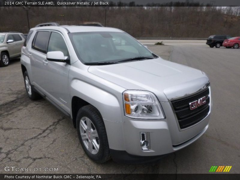 Front 3/4 View of 2014 Terrain SLE AWD