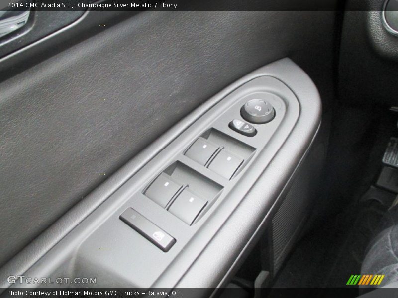 Champagne Silver Metallic / Ebony 2014 GMC Acadia SLE