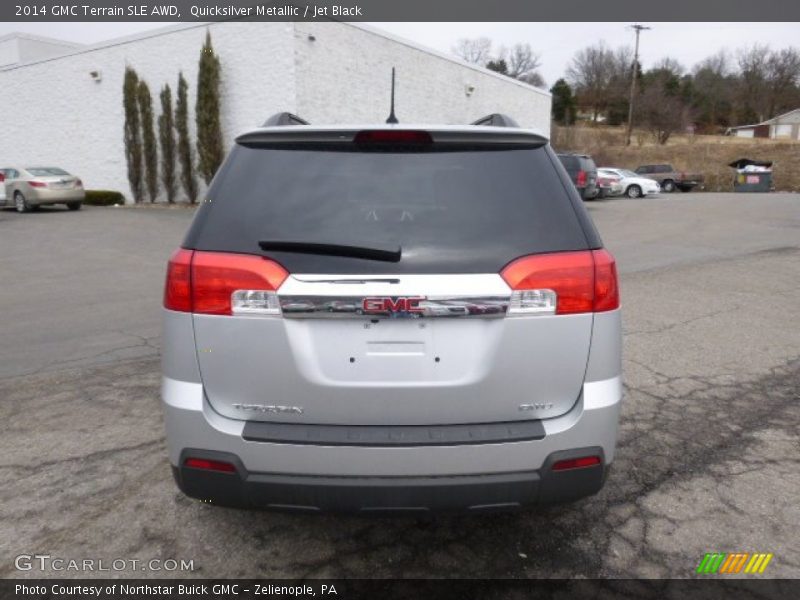 Quicksilver Metallic / Jet Black 2014 GMC Terrain SLE AWD