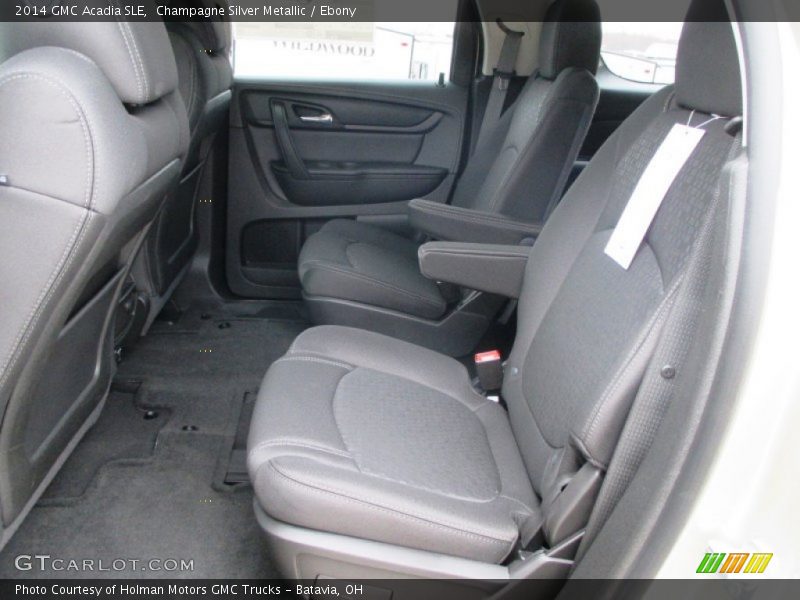 Champagne Silver Metallic / Ebony 2014 GMC Acadia SLE