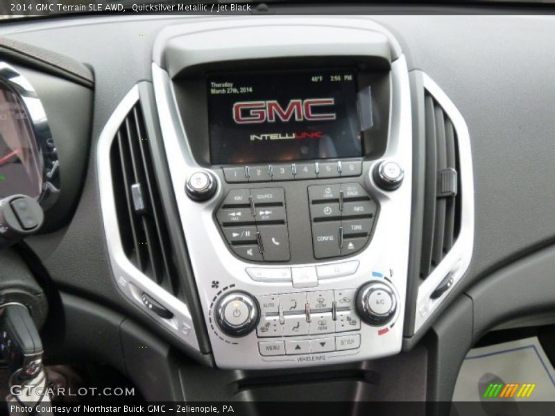 Quicksilver Metallic / Jet Black 2014 GMC Terrain SLE AWD