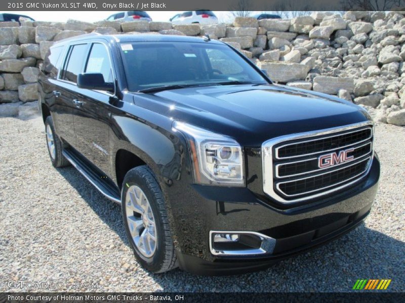 Onyx Black / Jet Black 2015 GMC Yukon XL SLT 4WD