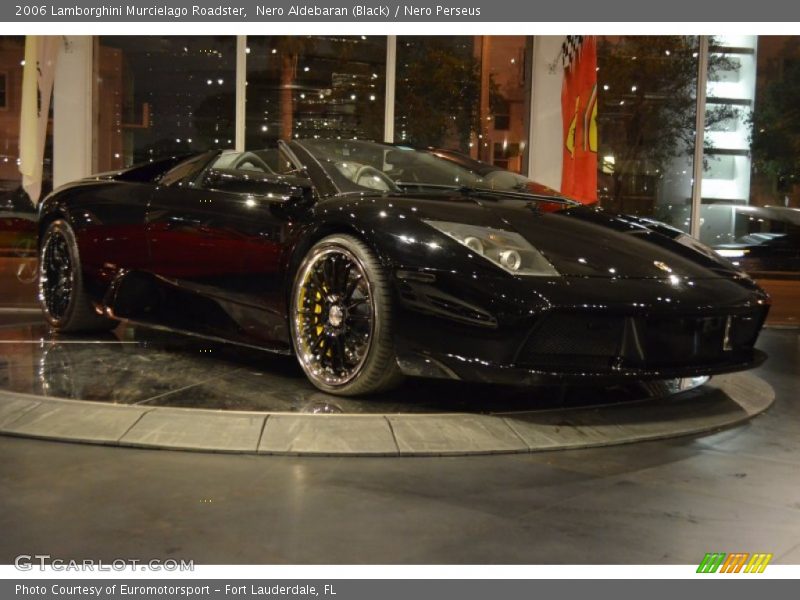 Nero Aldebaran (Black) / Nero Perseus 2006 Lamborghini Murcielago Roadster