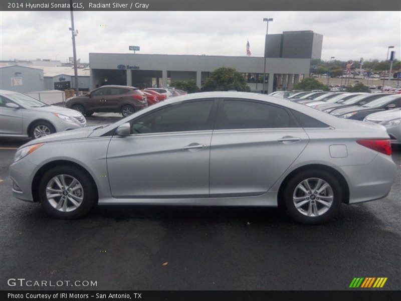 Radiant Silver / Gray 2014 Hyundai Sonata GLS
