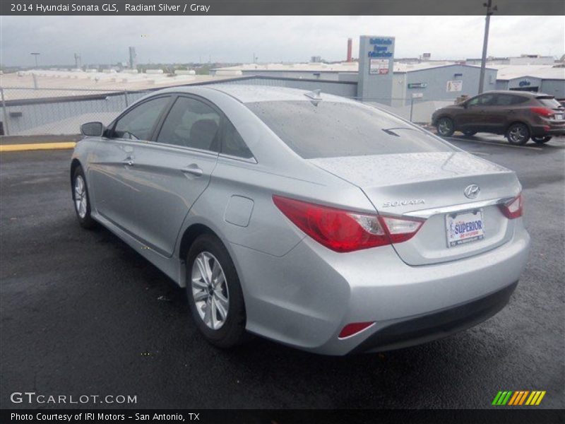 Radiant Silver / Gray 2014 Hyundai Sonata GLS