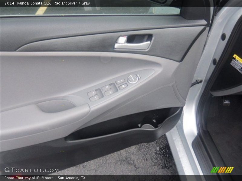 Radiant Silver / Gray 2014 Hyundai Sonata GLS