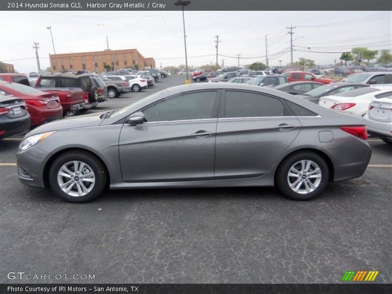 Harbor Gray Metallic / Gray 2014 Hyundai Sonata GLS