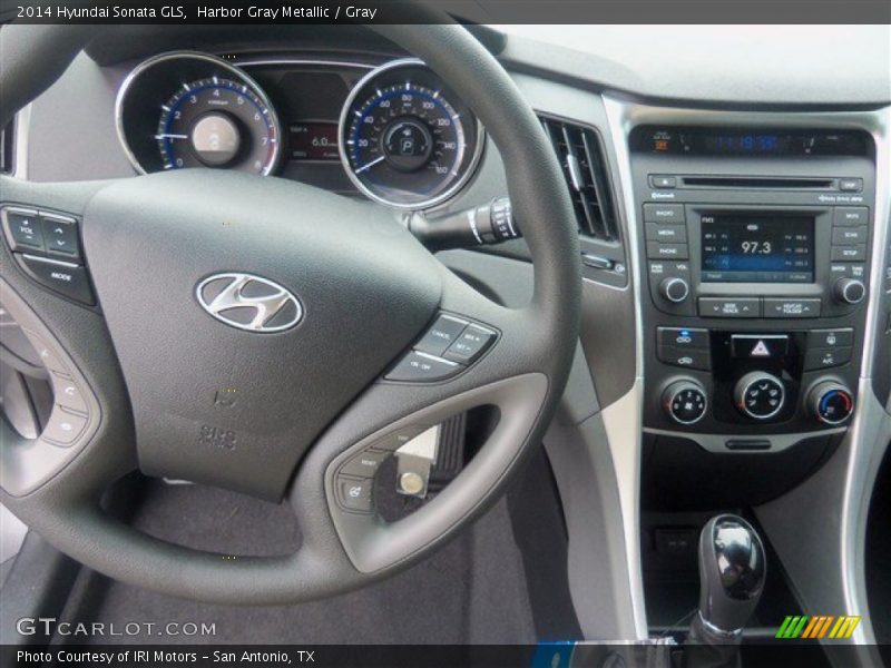 Harbor Gray Metallic / Gray 2014 Hyundai Sonata GLS