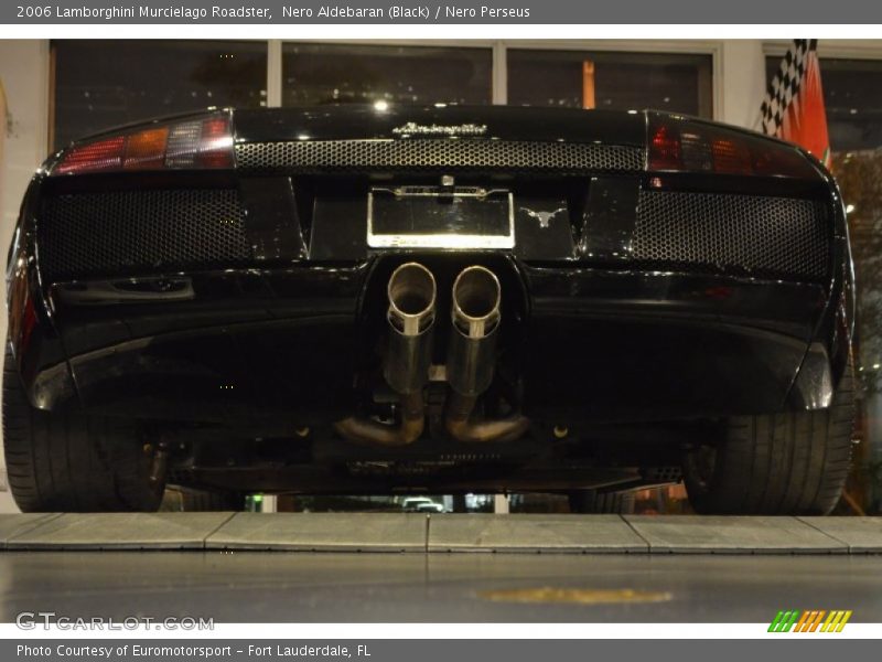 Exhaust of 2006 Murcielago Roadster