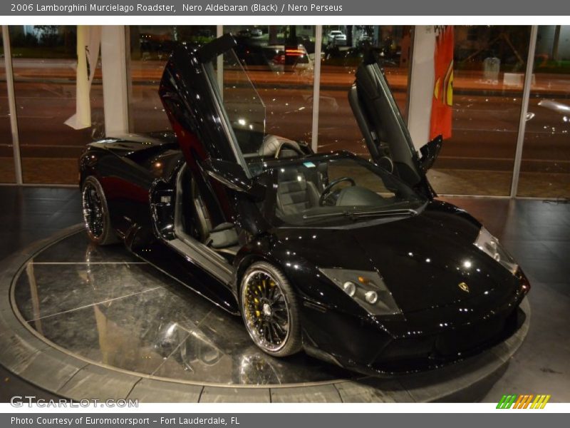 Nero Aldebaran (Black) / Nero Perseus 2006 Lamborghini Murcielago Roadster