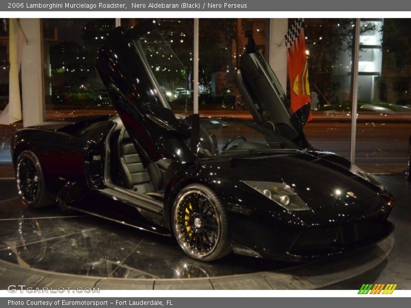 Nero Aldebaran (Black) / Nero Perseus 2006 Lamborghini Murcielago Roadster