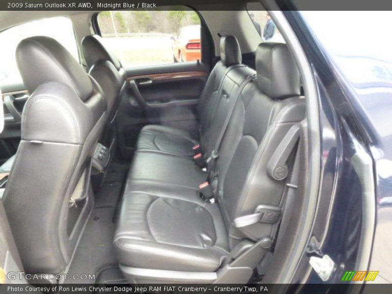 Midnight Blue / Black 2009 Saturn Outlook XR AWD