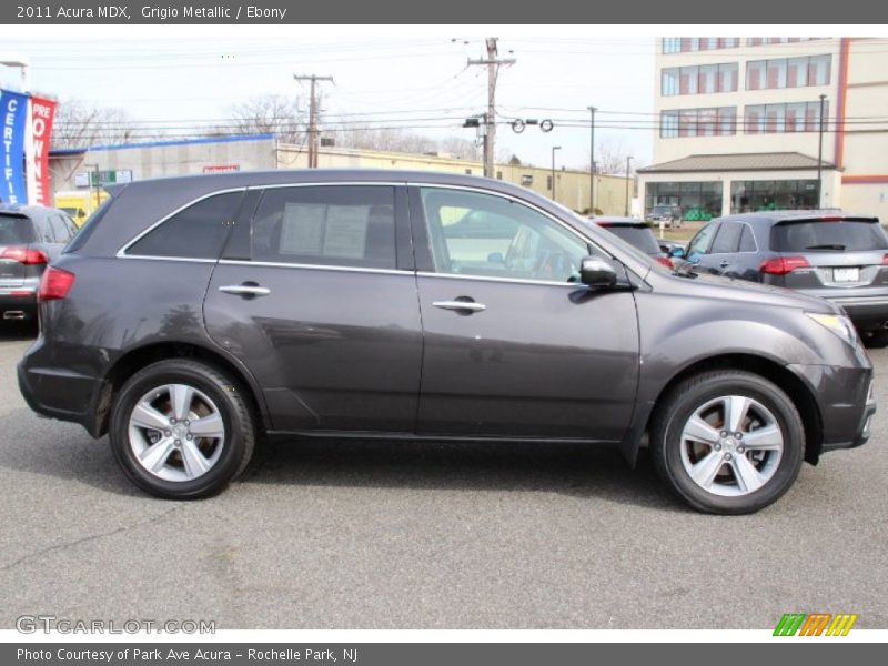 Grigio Metallic / Ebony 2011 Acura MDX