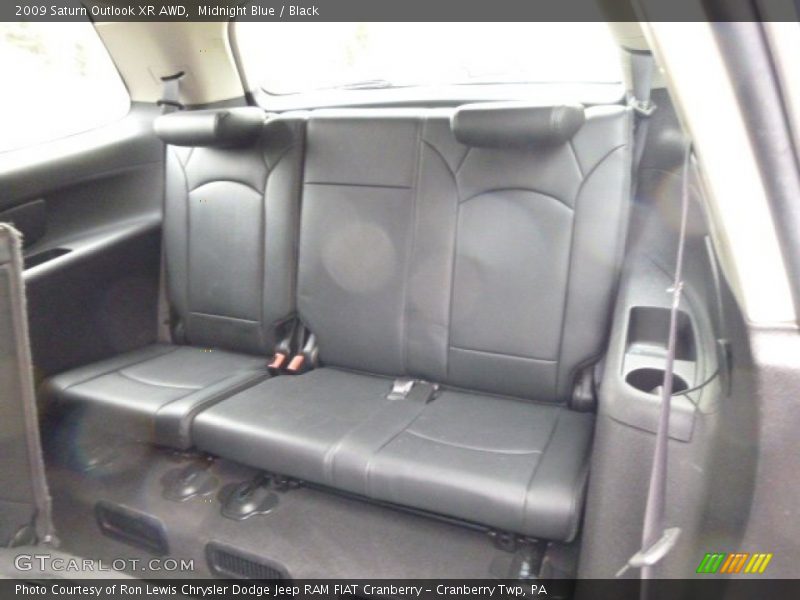 Midnight Blue / Black 2009 Saturn Outlook XR AWD