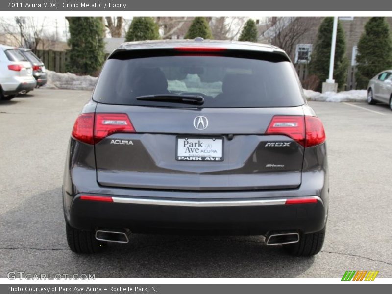 Grigio Metallic / Ebony 2011 Acura MDX