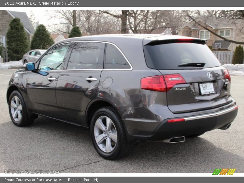 Grigio Metallic / Ebony 2011 Acura MDX