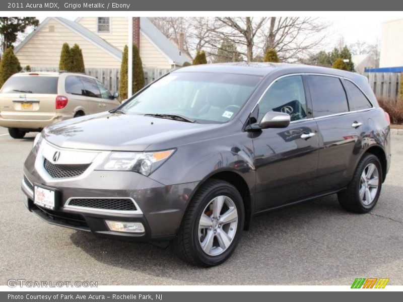 Grigio Metallic / Ebony 2011 Acura MDX