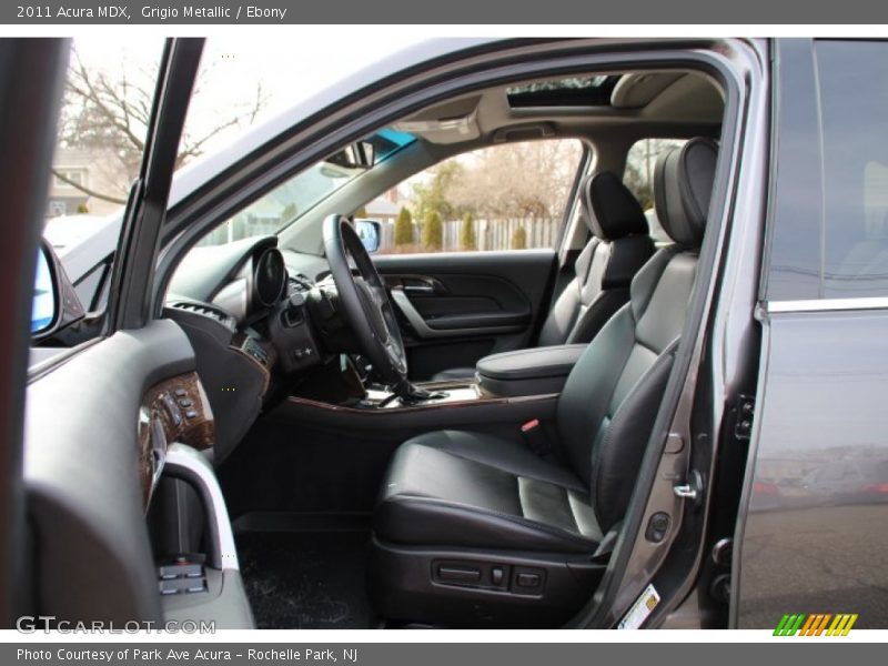 Grigio Metallic / Ebony 2011 Acura MDX