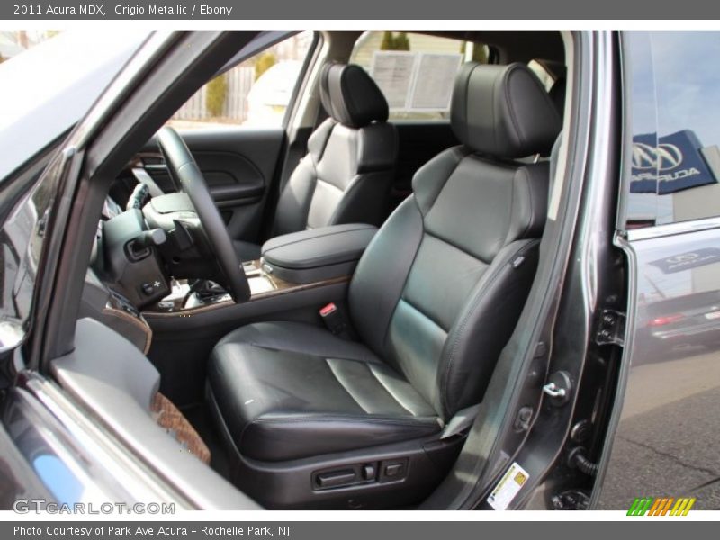 Grigio Metallic / Ebony 2011 Acura MDX