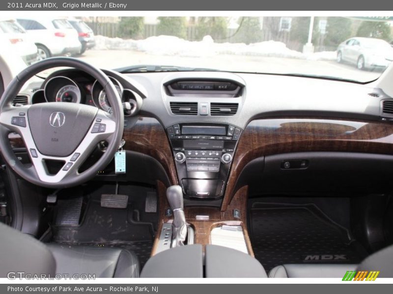 Grigio Metallic / Ebony 2011 Acura MDX