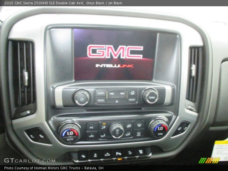 Onyx Black / Jet Black 2015 GMC Sierra 2500HD SLE Double Cab 4x4