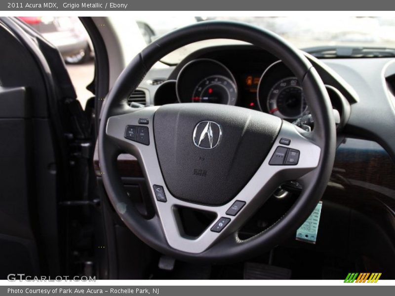 Grigio Metallic / Ebony 2011 Acura MDX