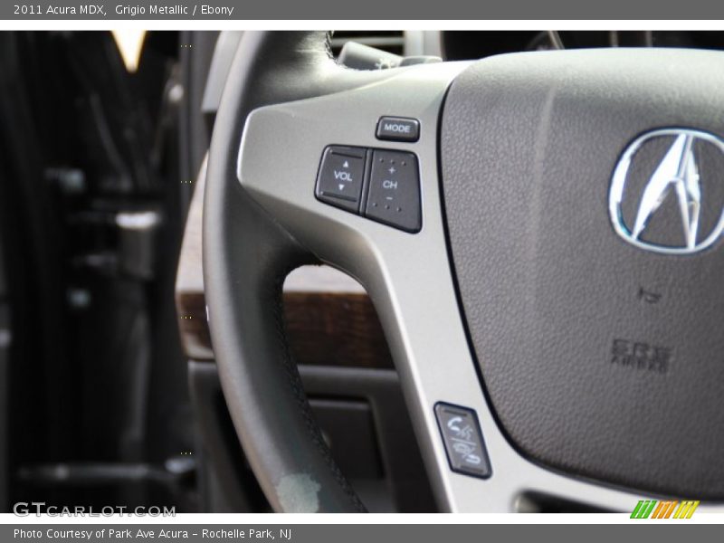 Grigio Metallic / Ebony 2011 Acura MDX