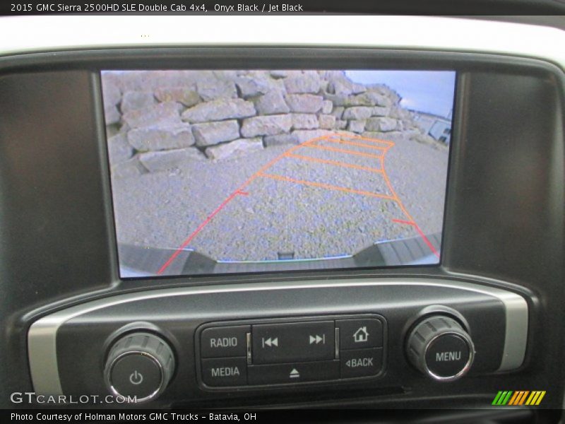 Onyx Black / Jet Black 2015 GMC Sierra 2500HD SLE Double Cab 4x4