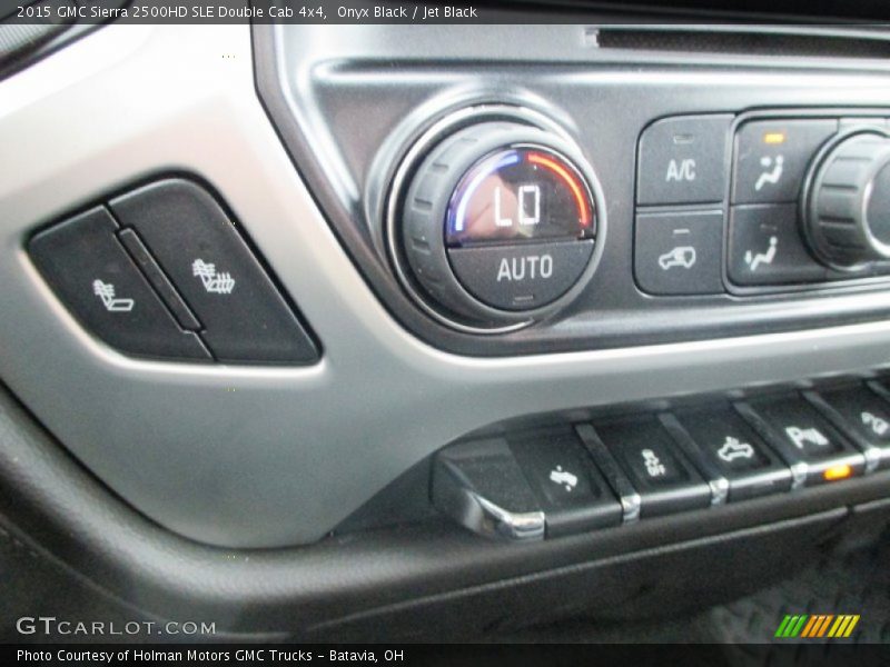 Onyx Black / Jet Black 2015 GMC Sierra 2500HD SLE Double Cab 4x4