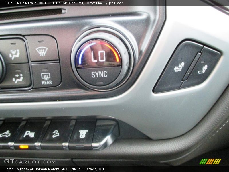 Onyx Black / Jet Black 2015 GMC Sierra 2500HD SLE Double Cab 4x4