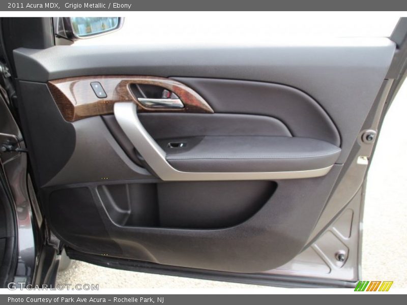Grigio Metallic / Ebony 2011 Acura MDX