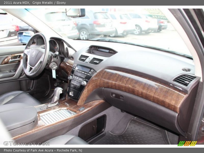 Grigio Metallic / Ebony 2011 Acura MDX