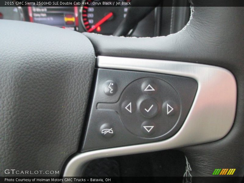 Onyx Black / Jet Black 2015 GMC Sierra 2500HD SLE Double Cab 4x4