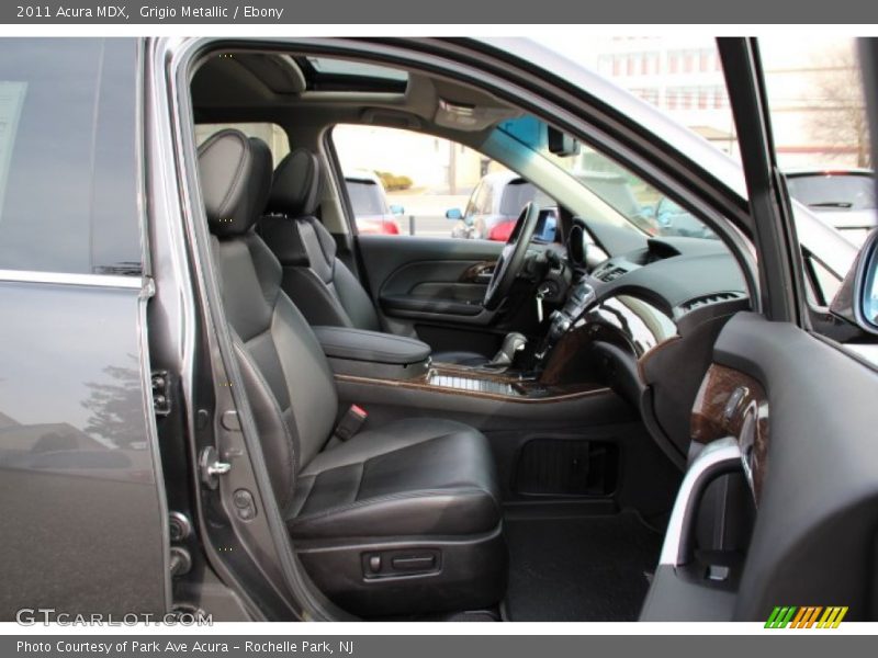 Grigio Metallic / Ebony 2011 Acura MDX