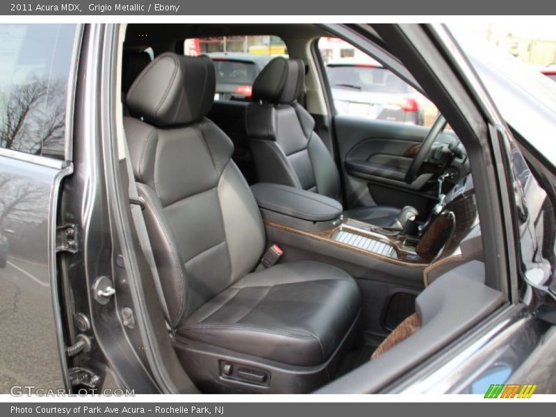 Grigio Metallic / Ebony 2011 Acura MDX