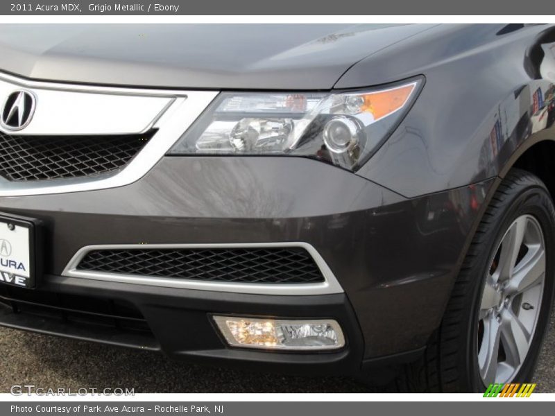 Grigio Metallic / Ebony 2011 Acura MDX