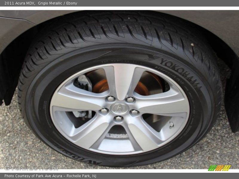 Grigio Metallic / Ebony 2011 Acura MDX