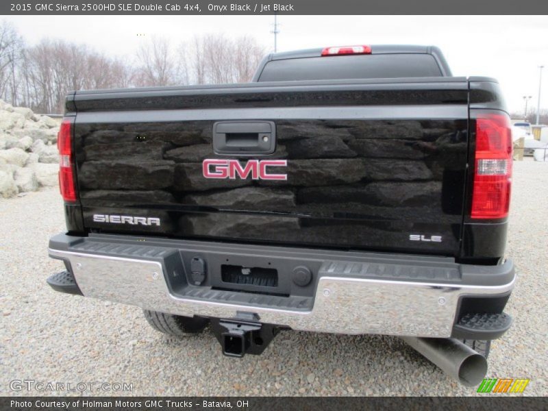Onyx Black / Jet Black 2015 GMC Sierra 2500HD SLE Double Cab 4x4