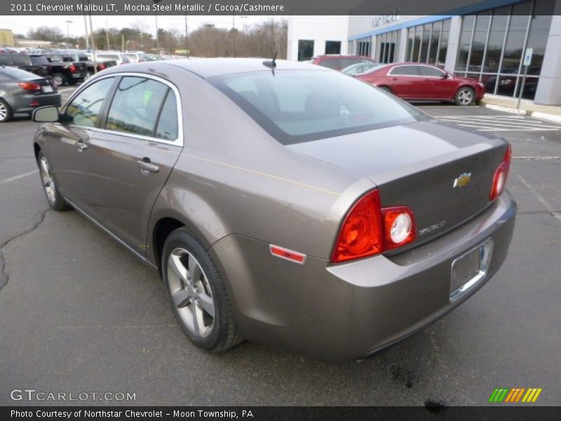 Mocha Steel Metallic / Cocoa/Cashmere 2011 Chevrolet Malibu LT