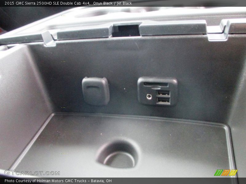 Onyx Black / Jet Black 2015 GMC Sierra 2500HD SLE Double Cab 4x4