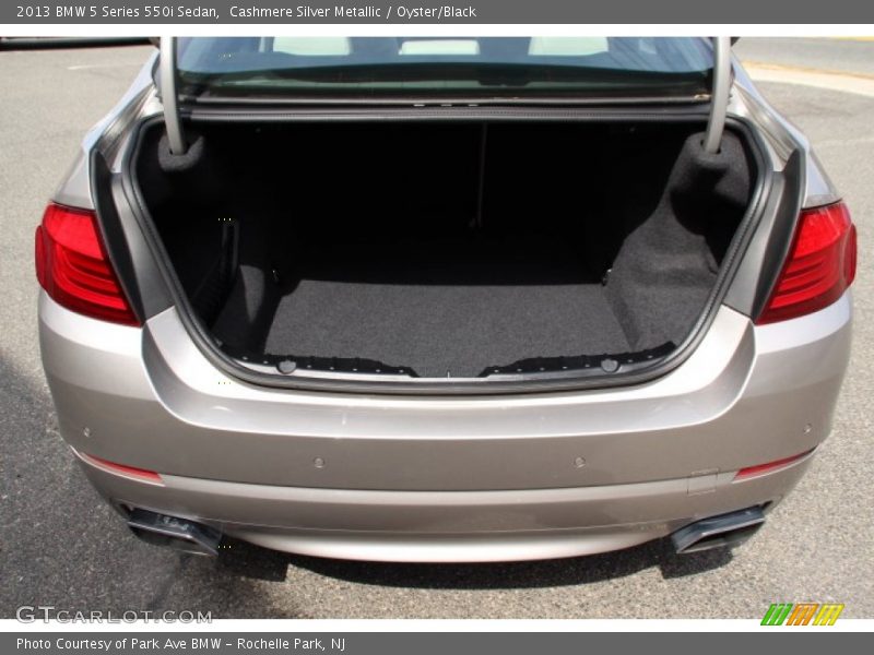 Cashmere Silver Metallic / Oyster/Black 2013 BMW 5 Series 550i Sedan