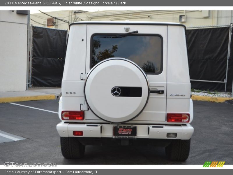 Polar White / designo Porcelain/Black 2014 Mercedes-Benz G 63 AMG